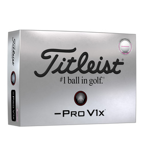 Titleist Pro V1x left dash 