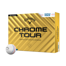 Chrome Tour Triple Track golfballen